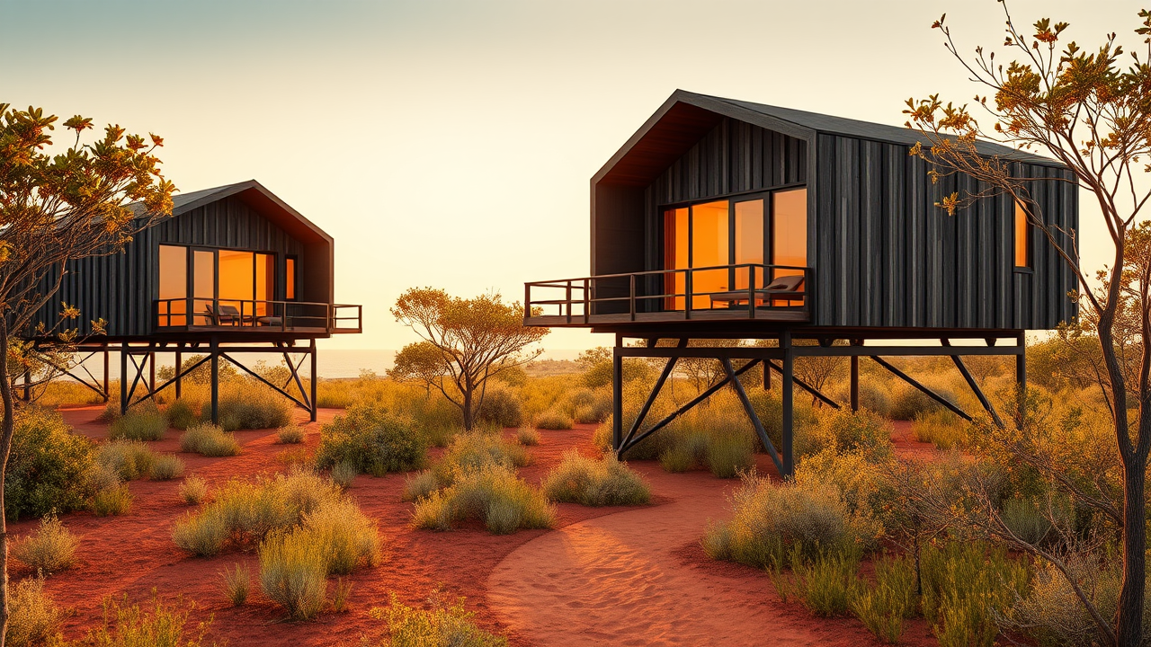Eco lodge pod
